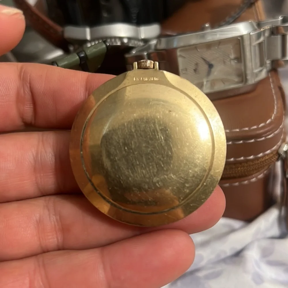Vintage pocket watch caravelle - Picture 2 of 2